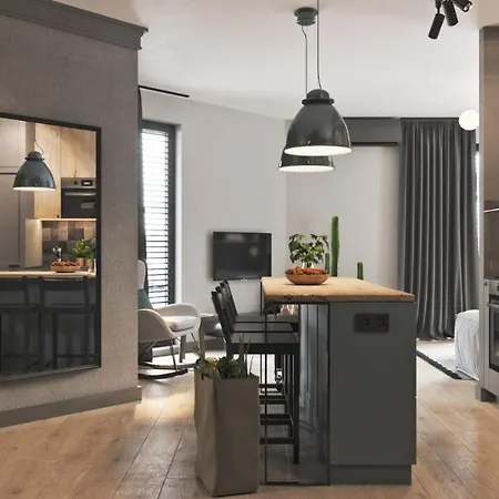 Апартаменты Apartament Z Widokiem Na Zatoke Gdanska Гданьск